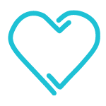 Heart Shaped Clip icon
