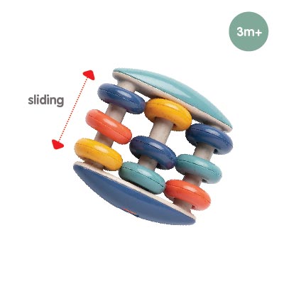 Abacus Rattle Detail Image - Tolo Bio