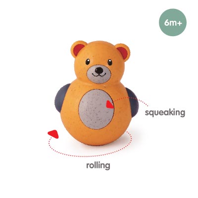 Roly Poly Teddy Bear Detail Image - Tolo Bio