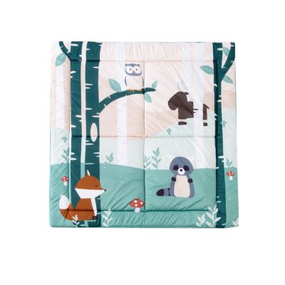 Patchwork playmat reversible - Forest