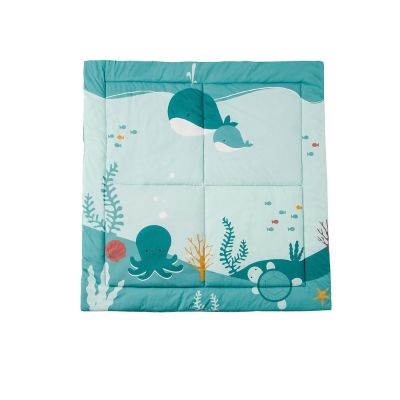 Patchwork playmat reversible - Ocean