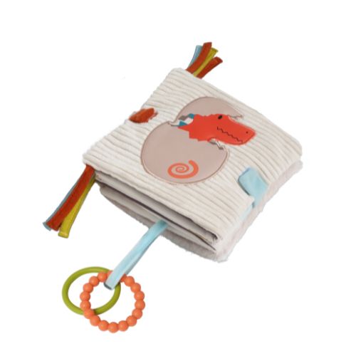 2-in-1 Soft Activity Book - Dino