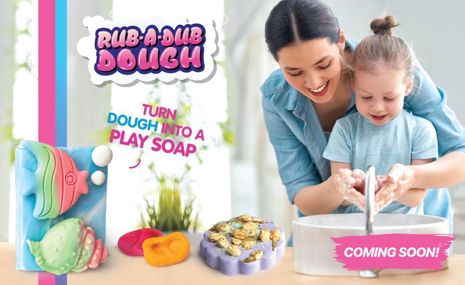 Rub-A-Dub Dough Play Soap Mobile Banner