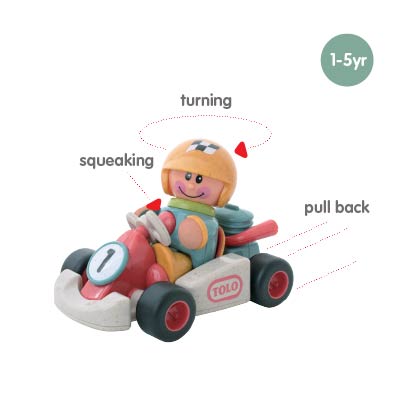 1_76101 First Friends Go-kart_Detail Image