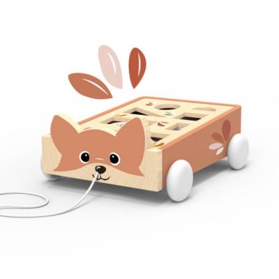 SP1035-Fox Blocks Cart