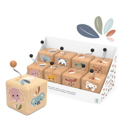 SP1042-D-Music Boxes - Jungle Forest (Display of 8)
