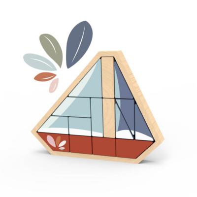 SP1051-Boat Block Puzzle