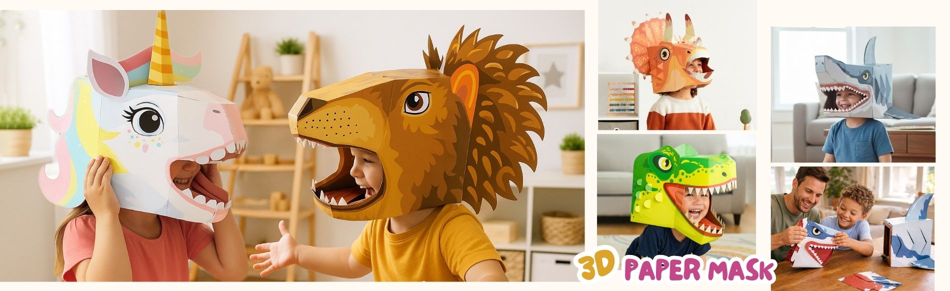 3D Paper Mask Home-Banner-image