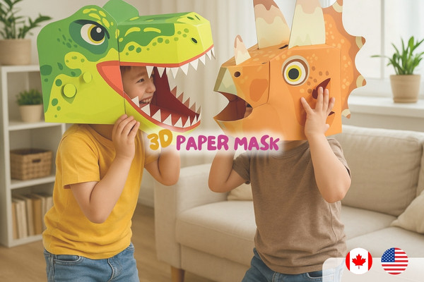 3D Paper Mask