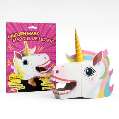 Unicorn Mask - 3D DIY Paper Craft kit