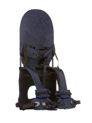 MiniMeis shoulder carrier - G4 - blue - perspective